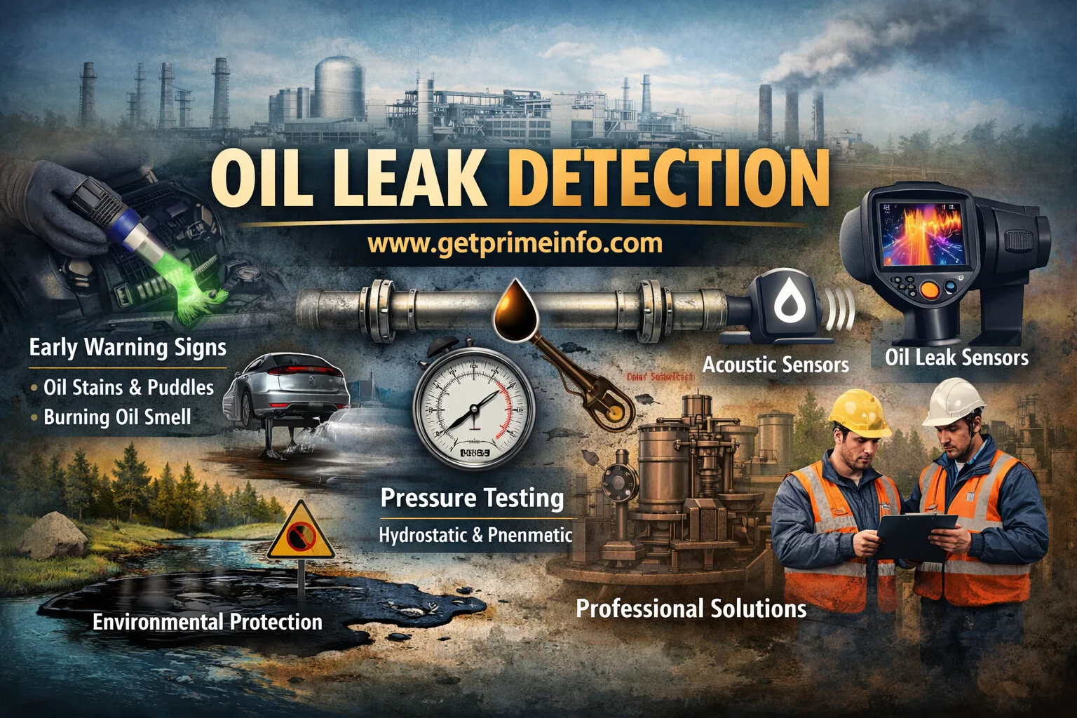 oil leak detection complete guide