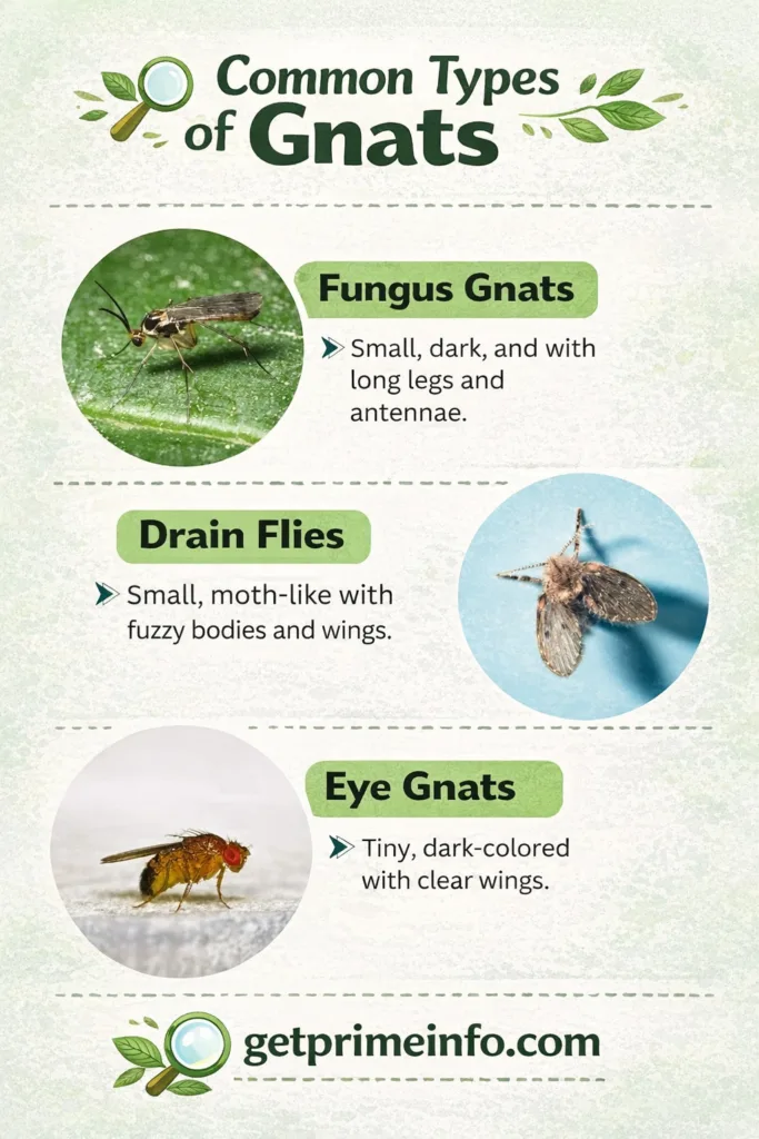 types of Gnats