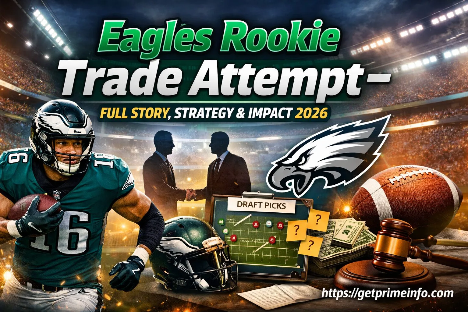Eagles Rookie Trade Attempt – Full Story, Strategy & Impact 2026
