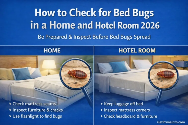 How to check for bed bugs in home and hotel
