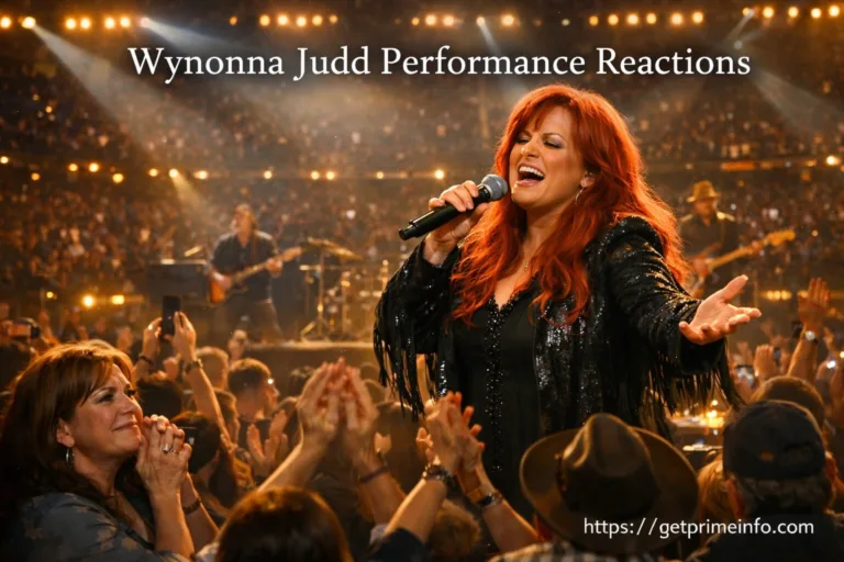 Wynonna Judd Performance Reactions complete details