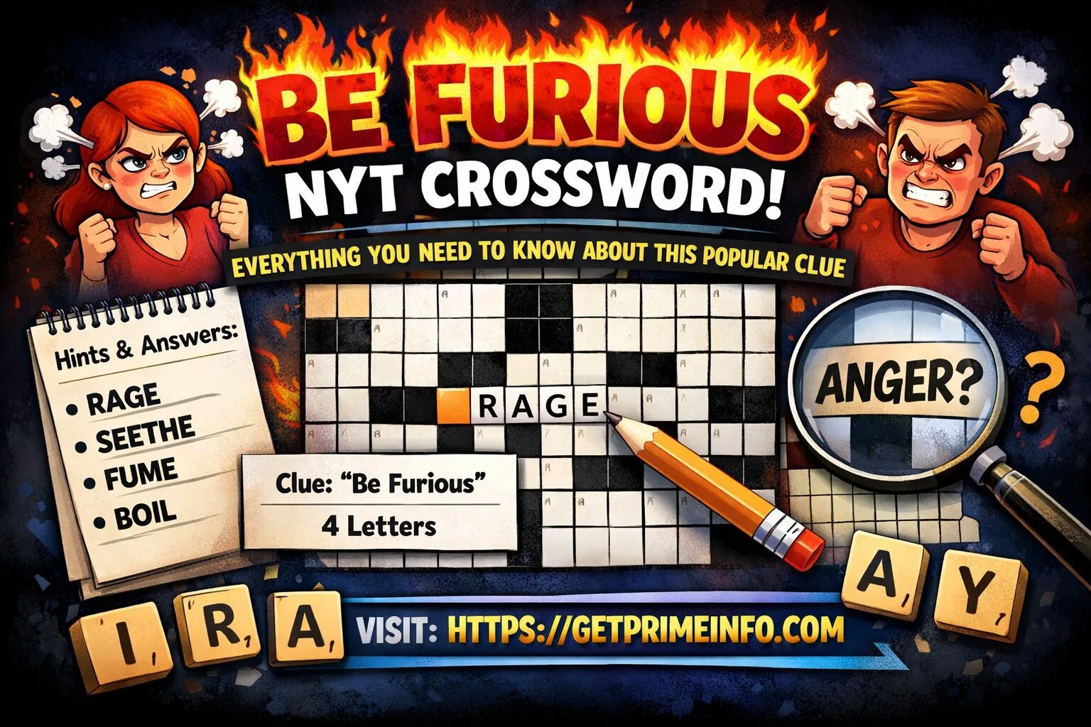 Be Furious NYT Crossword Everything You Need to Know About This Popular Clue